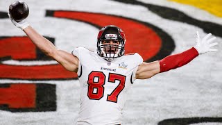 Rob Gronkowskis Best Plays with the Buccaneers  Highlights [upl. by Irab]