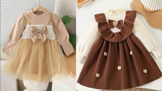 beautiful and stylish baby girl dress desing [upl. by Haidebez]