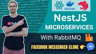 NestJS Microservices with RabbitMQ  Messenger Clone 1 [upl. by Lugo]