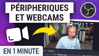 Intégrer une webcam ou un périphérique de capture vidéo sur OBS [upl. by Ahsieki465]