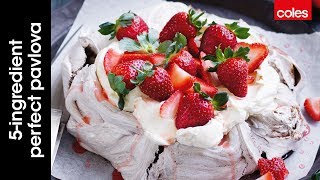 5 ingredient perfect pavlova [upl. by Alric781]