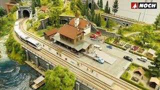 Gesamtfilm NOCH BastelWorkshop Aufbau des Neuheitendioramas 2018 [upl. by Boris41]