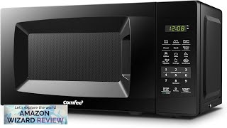 Comfee Countertop Microwave Oven with Sound OnOff ECO Mode Review [upl. by Macgregor]