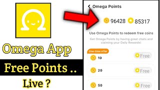 Omega App Se Free points Kaise Baday  Omega App Free Coins  Omega App  ClipClap App [upl. by Starling]