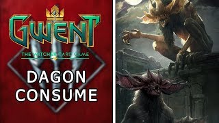 Gwent  Ranked Monsters Deck Guide  Dagon Consume [upl. by Ardnek]