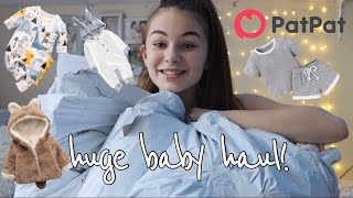 Huge PatPat Baby Clothing Haul II Teen Mum [upl. by Itteb413]