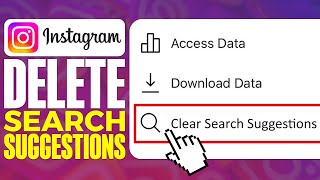 How To Delete Instagram Search Suggestions 2024 [upl. by Nahgrom]