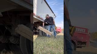 New semi tire smallbusiness farming agricultire harvest midwest semi tire newtire 141tire [upl. by Aihpledalihp]