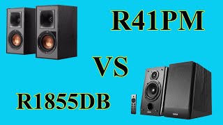 Klipsch R41PM VS Edifier R1855DB [upl. by Asyle]