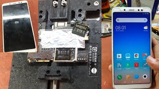 Mi Note 5Pro Flashing Error Emmc Reprogram Helth Repair [upl. by Anagrom]