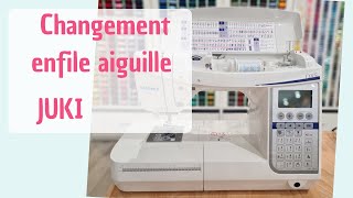 Comment changer lenfile aiguille dune JUKI [upl. by Latsirhc]