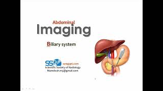 9 Imaging of the Biliary system TEC Prof Mamdouh Mahfouz [upl. by Yorle]