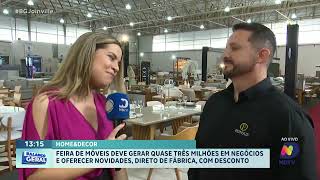 Feira Home amp Decor começa hoje em Joinville com mais de 60 expositores [upl. by Timmi]