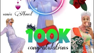 SAMIA AHMED 100K 22HRS another level HAMBALYO🔥🥰 [upl. by Nakhsa]