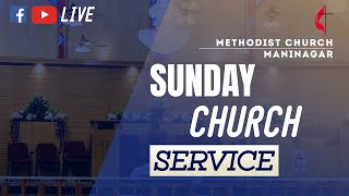 Live Sunday Church Service  Rev Justin P Christian  Methodist Church Maninagar 21042024 [upl. by Mullac]