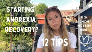 12 tips for starting anorexia recovery [upl. by Sillig]