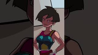 Gine X Fasha  DBZ Animation short [upl. by Maillij]