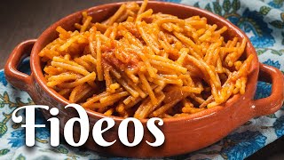 FIDEOS Classic Mexican Comfort Food Perfect in its Simplicity [upl. by Alesiram]