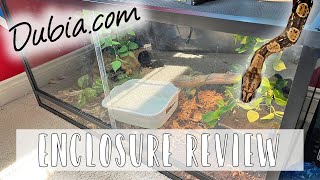 Dubiacom 4x2x2 120 Gallon Enclosure Review [upl. by Negriv]