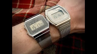 Battle of the Casio Milianese new A1000MA7EF vs A700WEM7AEF [upl. by Gable]