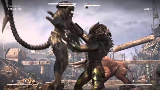 Mortal kombat X Predator vs Alien [upl. by Harad670]