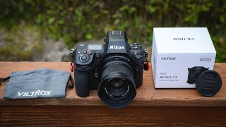 Viltrox 56mm f17 Lens and Image Review Nikon Z Mount [upl. by Llenrrad]