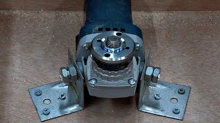 DIY Angle Grinder Attachment for Woodworking [upl. by Irrol]