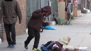 SHOT IN THE HOOD PRANK 2019 GONE WRONG  THEIVES [upl. by Orlina]