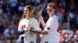 Red Sox opening day a mix of emotions [upl. by Anrim]