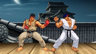 RYU 3D SF5 VS RYU 2D SF3 [upl. by Reynard]