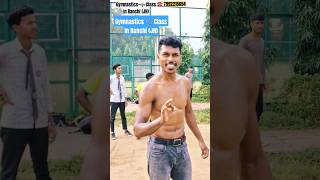 Fitness Challenge 🔥 sixpack fitness flip gym shorts  Gymnastics Class In Ranchi  fit short [upl. by Dnob]