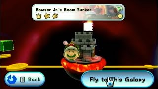 Bowser Jrs Boom Bunker SMG2 Cosmos Collapse [upl. by Drucy690]