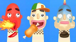 Sandwich Runner New Gameplay Update Android iOS Level 5040  5047 🏃‍♂️🥪 [upl. by Nalyk]