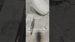 GRANITE TEMPLEFORHOME WITH INTRICATE CARVING IN MANUFACTURING shorts youtubeshorts ytshorts [upl. by Edmon]