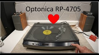 Optonica RP4705  A Unique and Wonderful Turntable [upl. by Kerril]