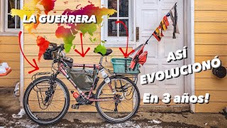 ¿cómo ADAPTAR tu BICICLETA para VIAJAR  MI VUELTA AL MUNDO [upl. by Notsek848]