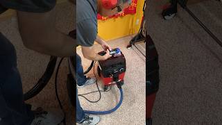 Using the SurfPrep Electric Ray 3X4 sander on some drywall [upl. by Sixla]