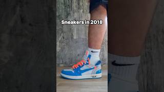 Sneaker Evolution👟 shoereseller sneakers thesneakerprincipal sneakerbrands sneakerhead [upl. by Ailemrac]