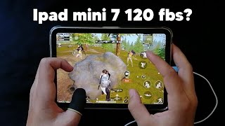 iPad mini 7 pubg handcam🔥hdrextreme4fingergyro ipadmini7pubgtest [upl. by Eladnor]