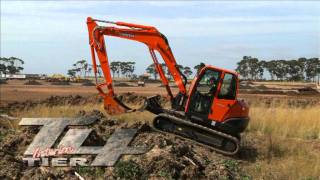 Kubota KX0803  68 Excavator [upl. by Ibmab]