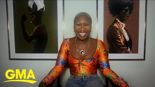 Cynthia Erivo talks portraying Aretha Franklin in ‘Genius Aretha’ l GMA [upl. by Chaworth]