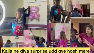 Kalia ns diya surprise udd gye hosh dekho full vlog [upl. by Gelhar]