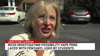 MCSO notified about vapes possibly laced with fentanyl inside a Mobile County school  NBC 15 WPMI [upl. by Neleh281]