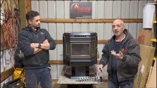 Whitfield Advantage Pellet Stove Auger Motor Replacement Tutorial [upl. by Odnam296]