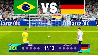 Brazil vs Germany Penalty Shootout  2026 FIFA World Cup  ThePenaltyTube [upl. by Isteb]