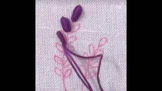 Embroidery Tutorial 3D Floral Pattern Embroidery Tutorial Embroidery 3DArt FloralDesign [upl. by Forest482]