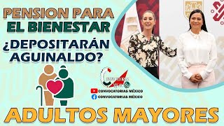 ¿Habrá aguinaldo para los adultos mayores en diciembre Pensión Bienestar 2022 [upl. by Allenaj]