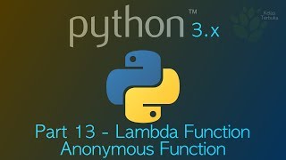 Belajar Python 13  Lambda Function [upl. by Atiuqahs]