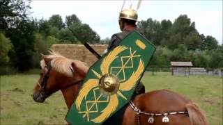 La cavalerie romaine  Weekend dArchéologie Expérimentale 2016  Archéosite dAubechies [upl. by Uno]