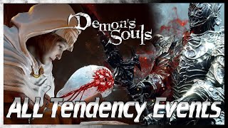 ALL Pure White  Black Tendency Events  Primeval Demon Locations  Demons Souls PS5 デモンズソウル [upl. by Rozina]